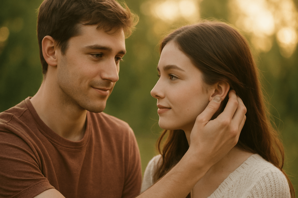 Tại sao con trai hay sờ tai con gái min Tại sao con trai hay sờ tai con gái min