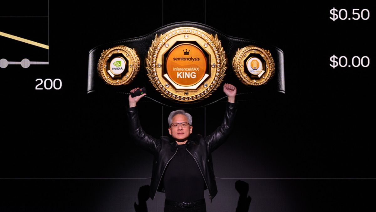 Nvidia CEO Jensen Huang phát biểu tại hội nghị GTC 2026