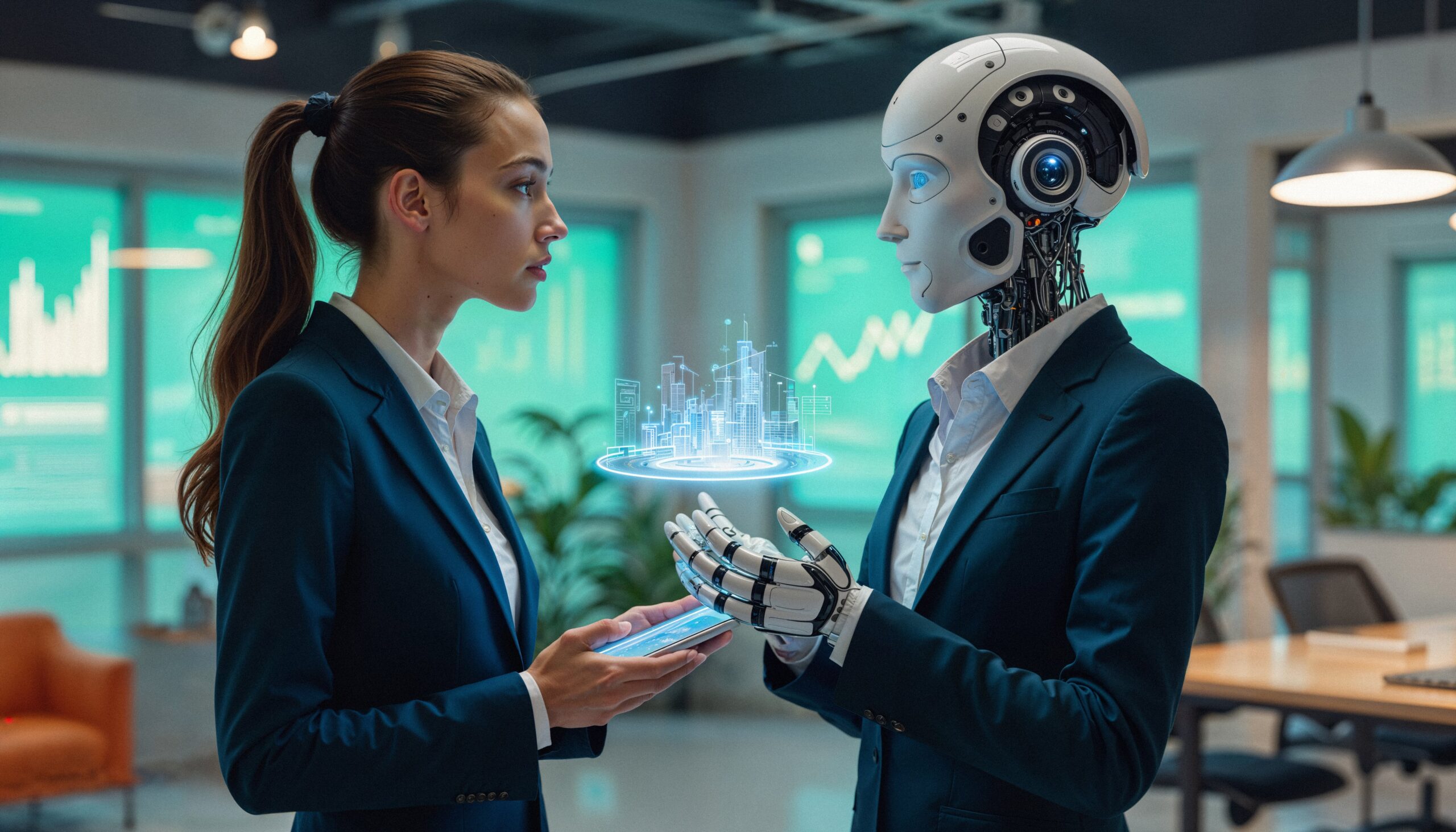 Tương tác giữa con người và đặc vụ AI trong môi trường làm việc hiện đại